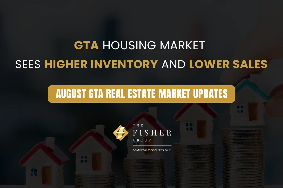 GTA Housing Market: August Sees Higher Inventory and Lower Sales